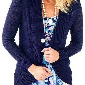 Lily Pulitzer Amalie Open Front Cardigan. Size XS
